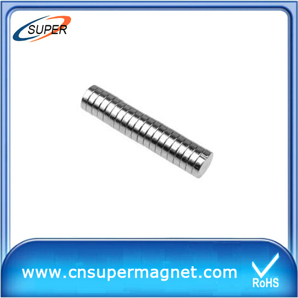 N38 rare Earth disc ndfeb magnet in China