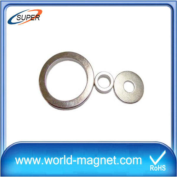 Large ring neodymium rare earth monopole magnet for sale