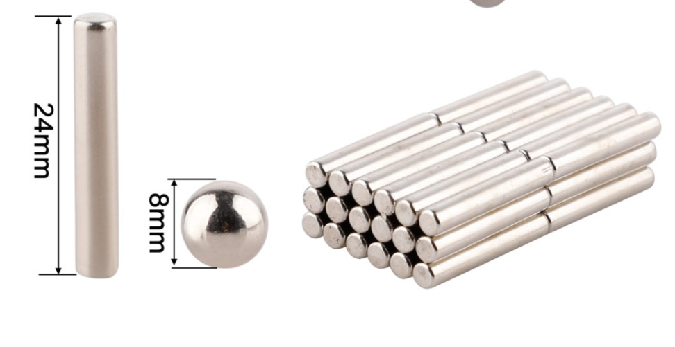 High Quality Colorful Magnet Bars with Steel Balls Magnetic Sticks And Balls
