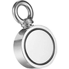 High pull force Neodymium Magnetic Fishing Hook D60mm 300lb with eyebolt Pot Magnet