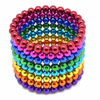 Cheap price eight color 5MM 512 Pcs neodymium magnetic balls cube balls 