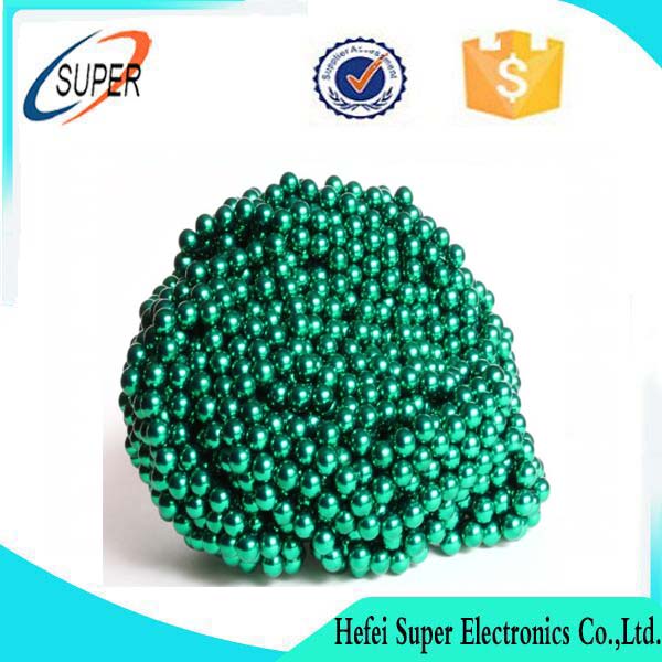 216 PCS Strong Block For the ball Magnets Rare Earth Neodymium SILVER Toy 5mm