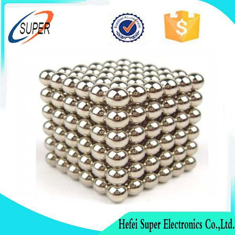216 PCS Strong Block For the ball Magnets Rare Earth Neodymium SILVER Toy 5mm