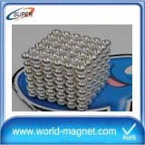 2*20mm Magnetic Round Ball Singing Magnets Toys 