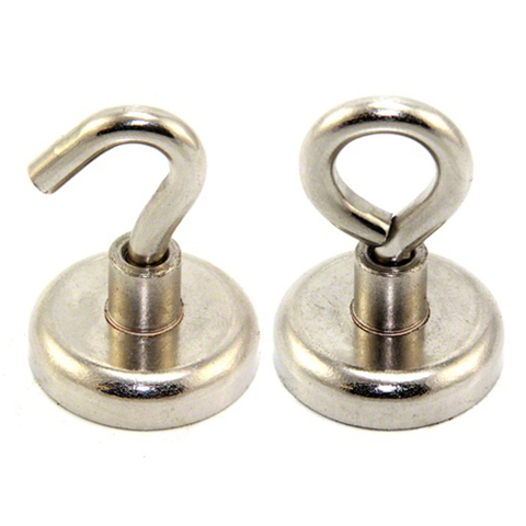 Strong Small Magnetic Hooks neodymium fishing magnet 