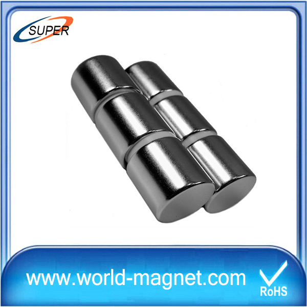 2015 New Nickel Neodymium Cylinder Magnet