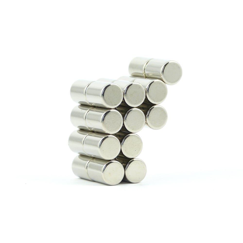 Strong N38 Sintered Neodymium Cylinder Magnets