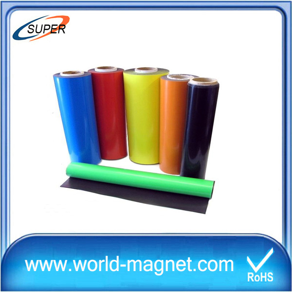 Colorful (2mm*600mm*10m) Flexible Rubber Magnet