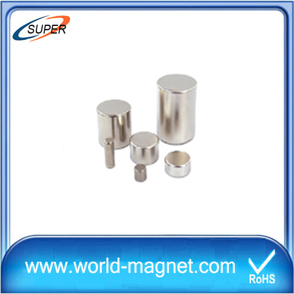 Permanent Rare Earth N35-N52 Cylinder Magnet
