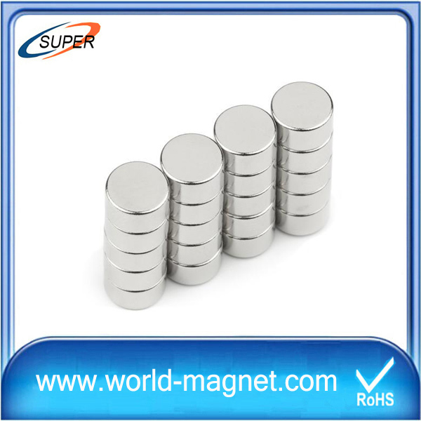 Wholesale Silver Neodymium Cylinder Magnet